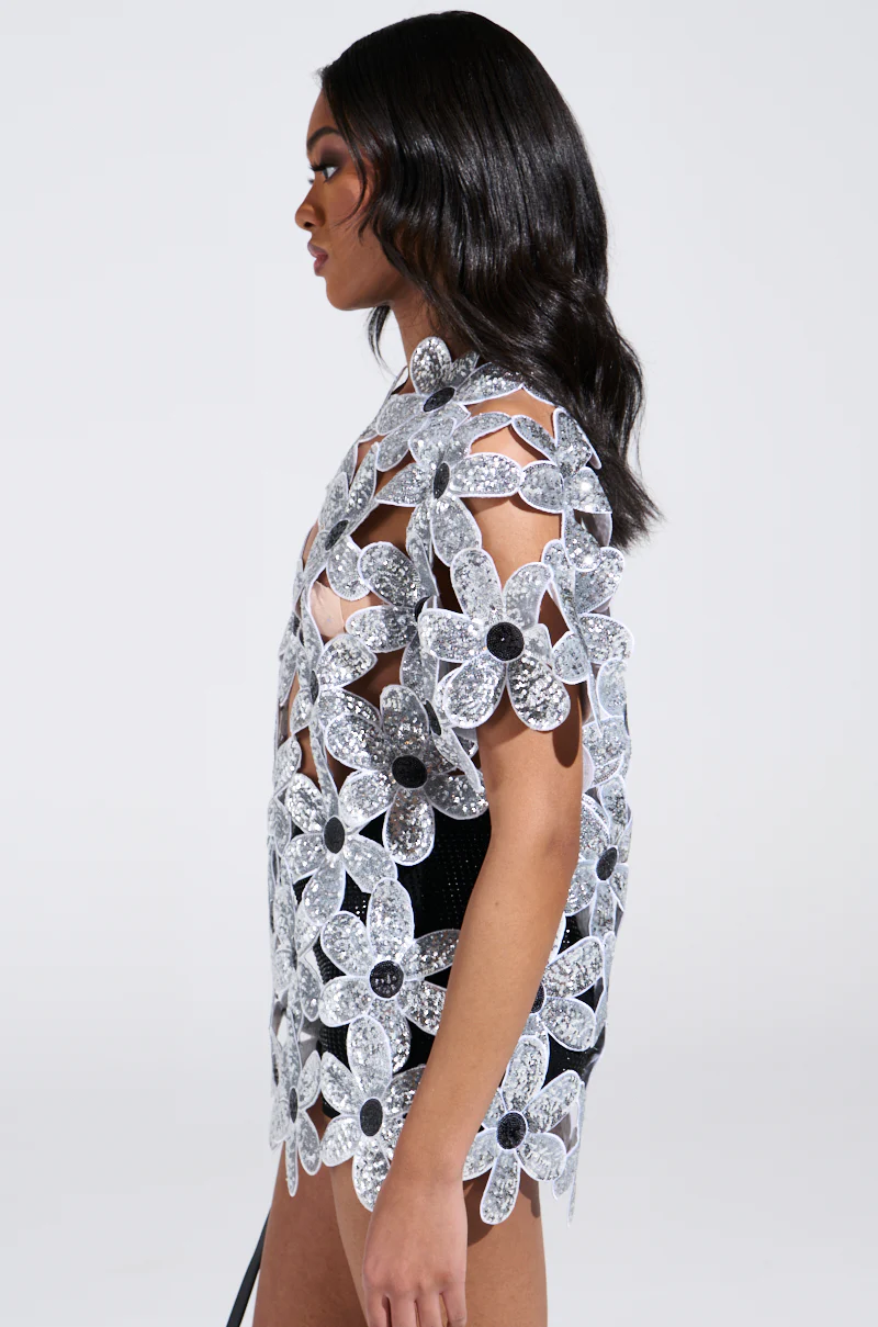 FLOWER POWER OVERSIZED TSHIRT - Image 3