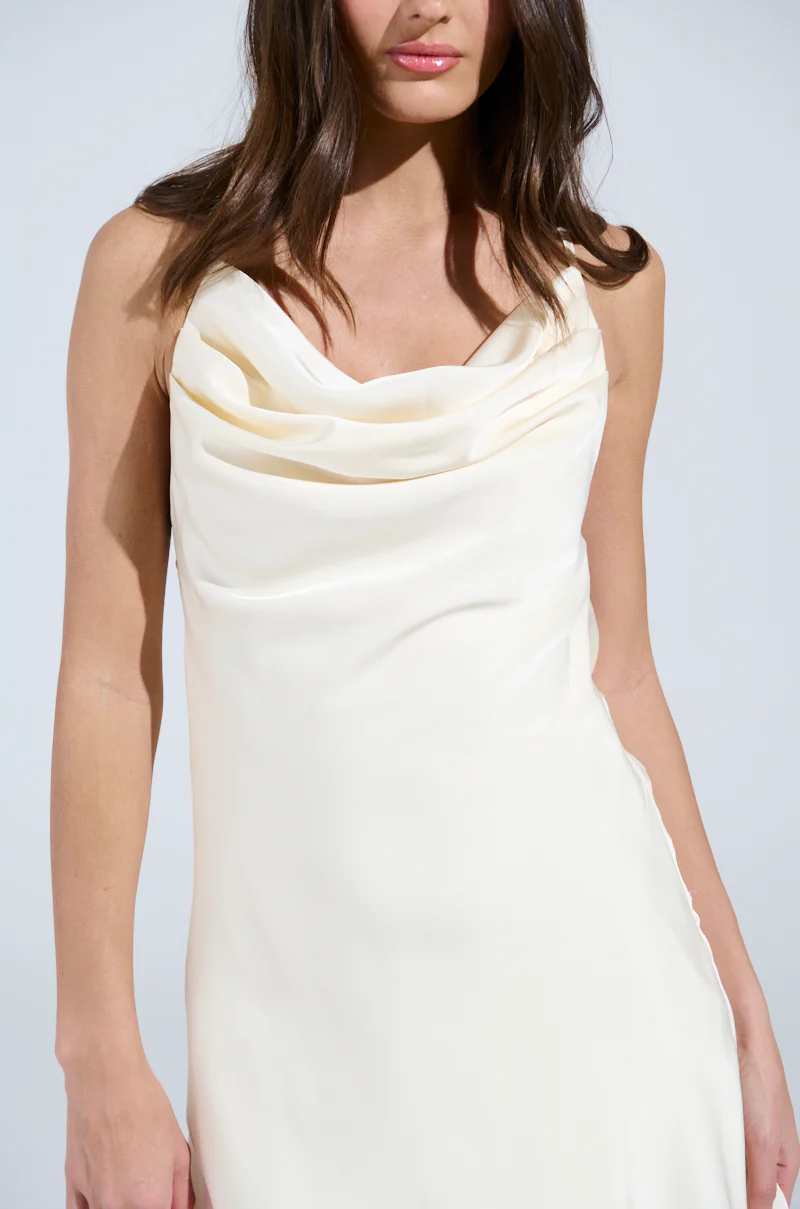 FLOWER POWER SATIN MINI DRESS - Image 7