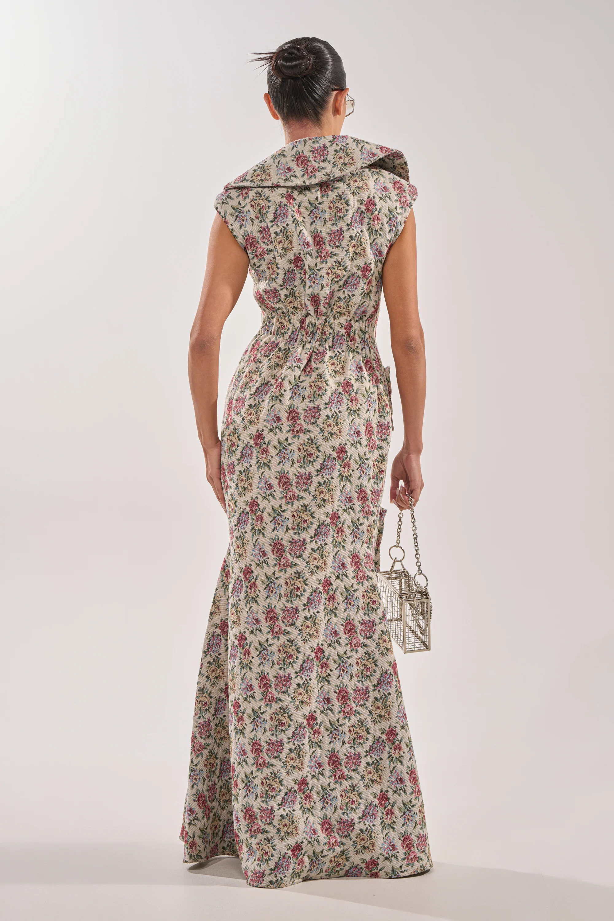 FLOWER POWER TAPESTRY MAXI DRESS - Image 5