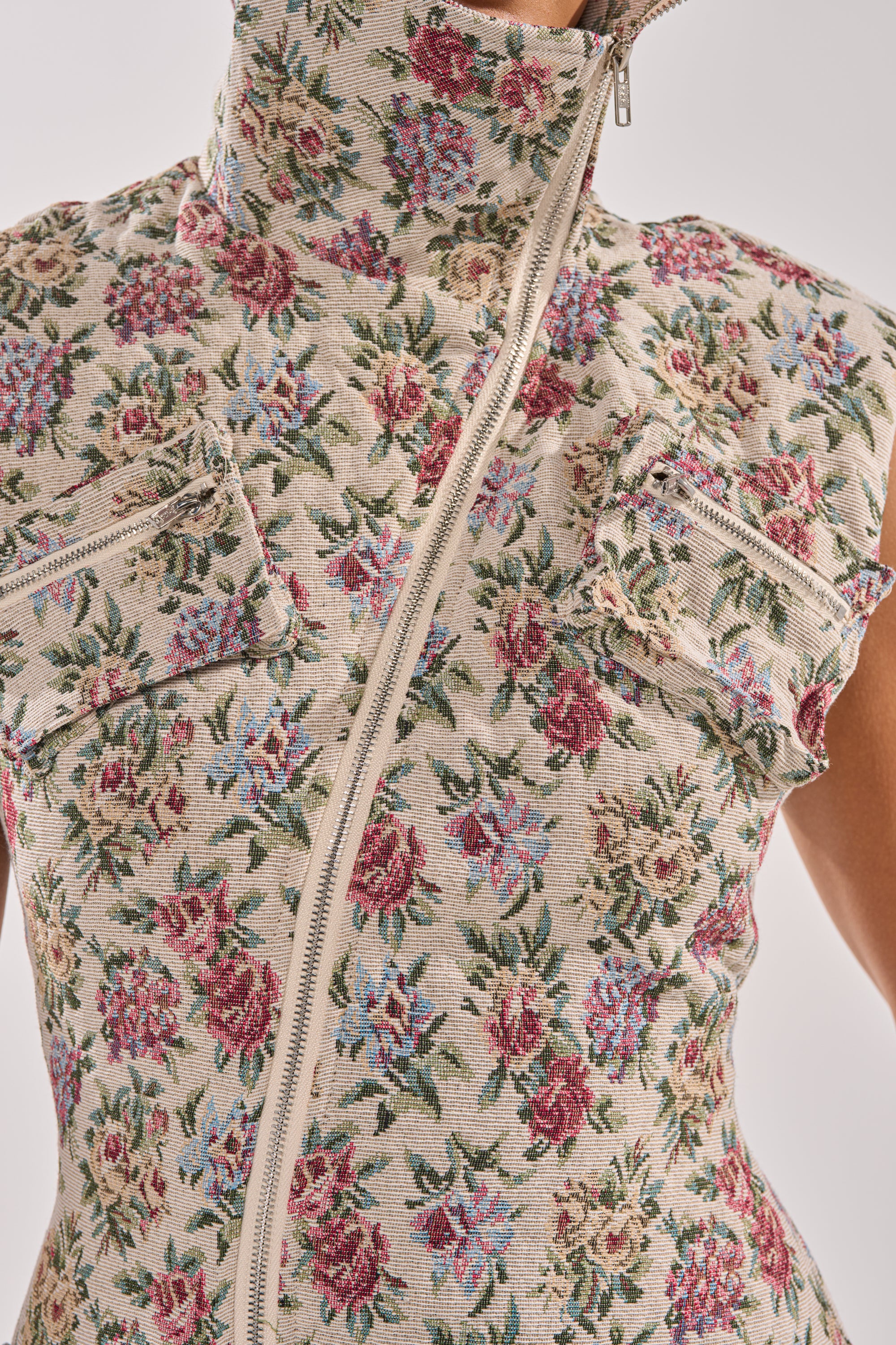 FLOWER POWER TAPESTRY MAXI DRESS - Image 6