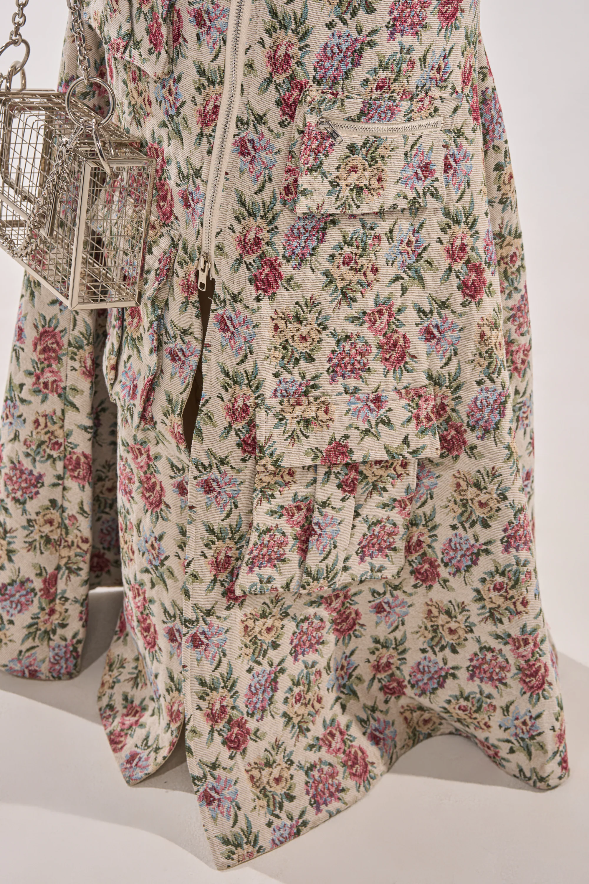 FLOWER POWER TAPESTRY MAXI DRESS - Image 7