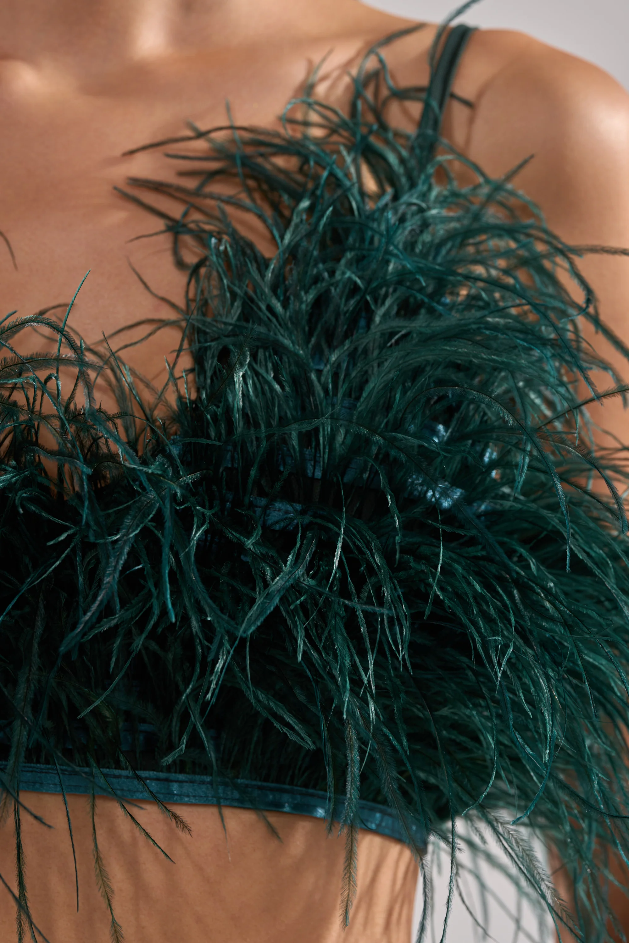 FLY AWAY FEATHER BRA TOP - Image 8