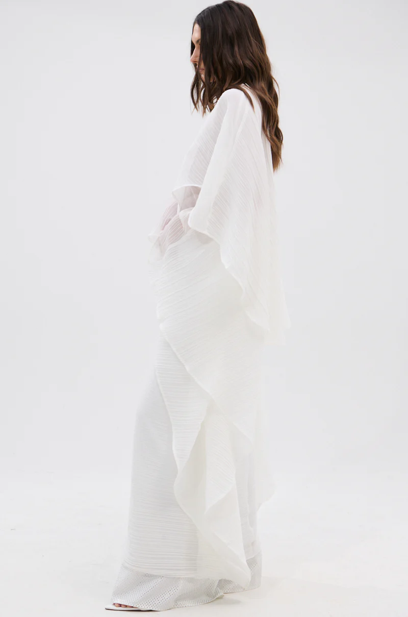 FLY AWAY WITH ME BLOUSE IN WHITE - Image 5
