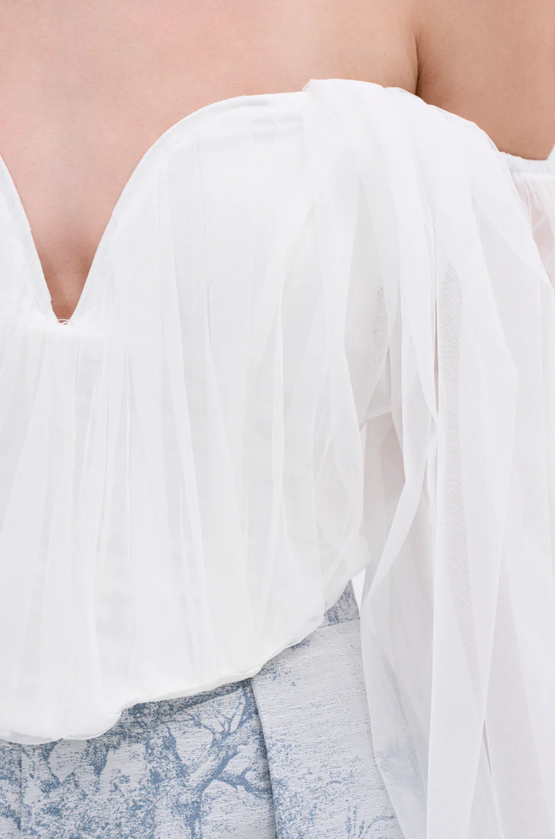 FLY WITH ME CORSET TOP IN WHITE - Image 6