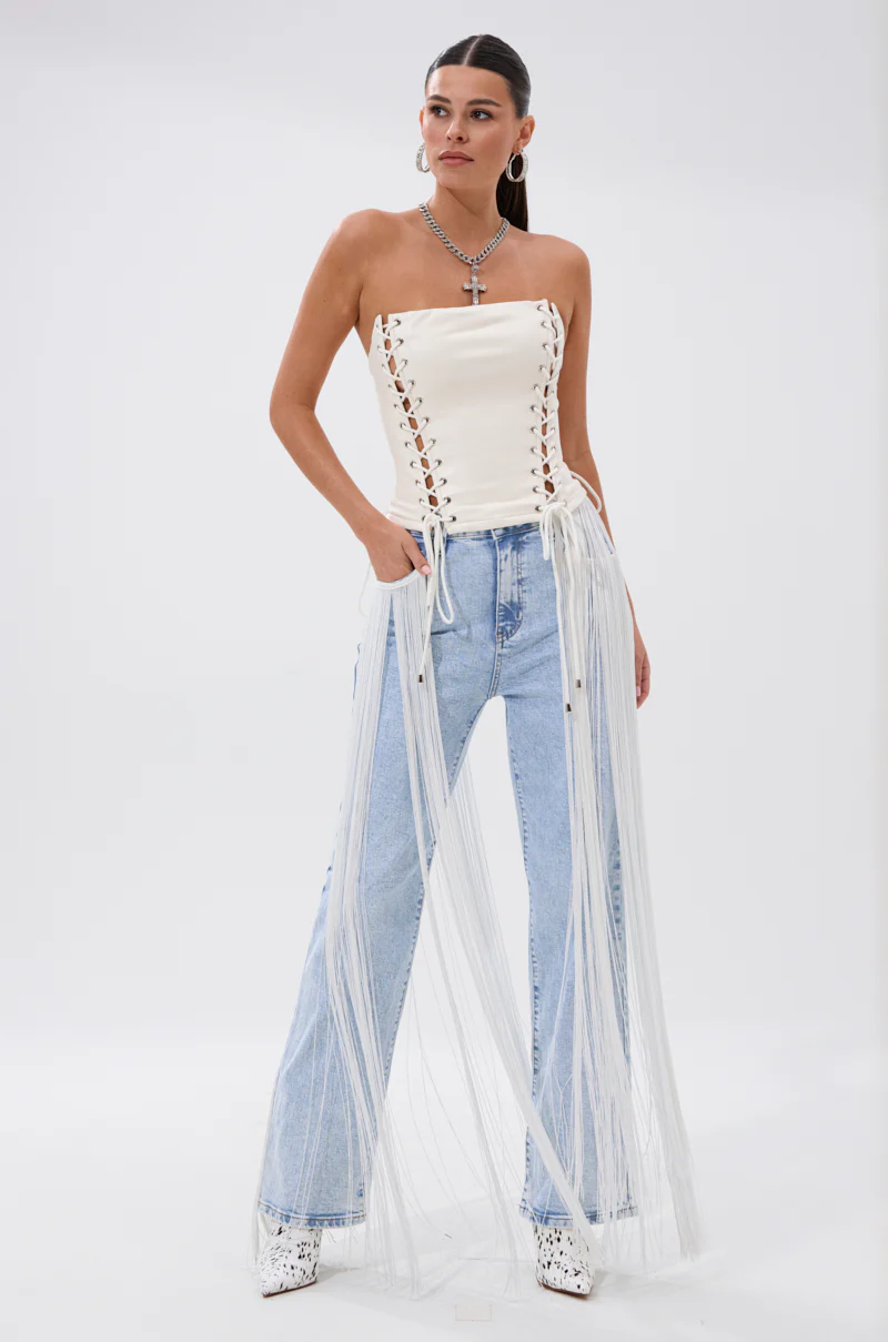 FLYING AWAY FRINGE DENIM - Image 10