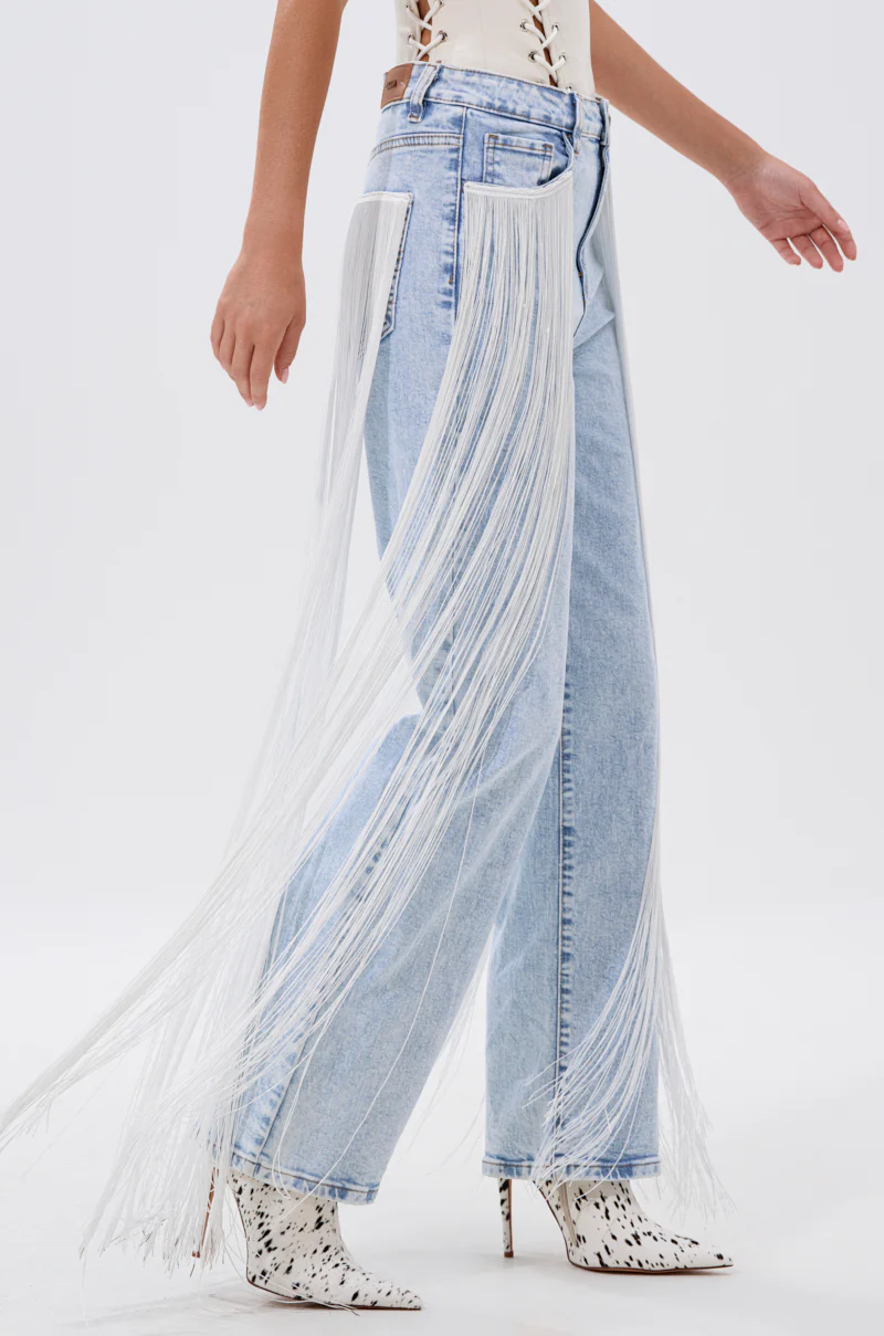 FLYING AWAY FRINGE DENIM - Image 7