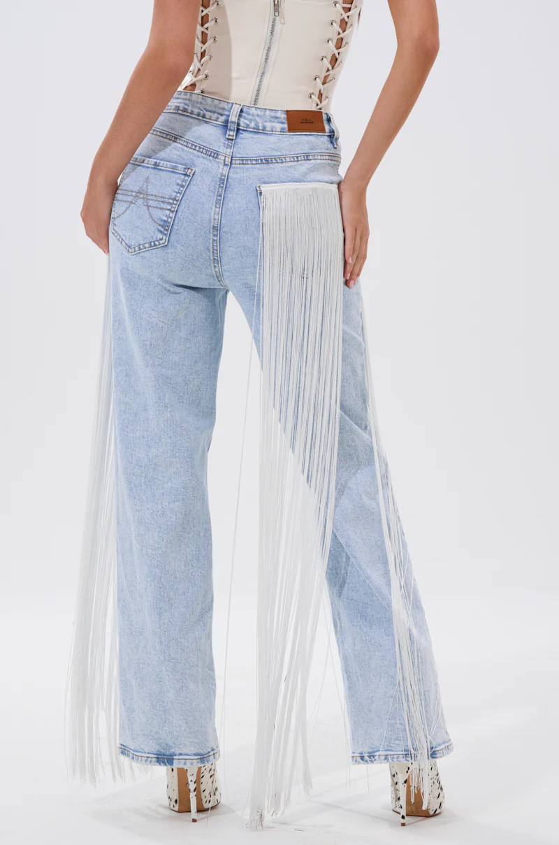 FLYING AWAY FRINGE DENIM - Image 9