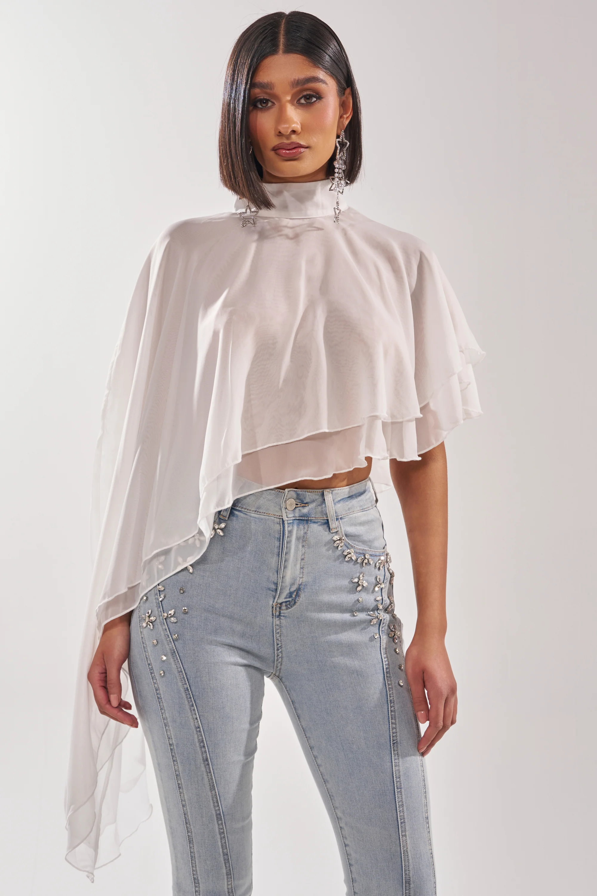 FOLLOW ME DRAPEY BLOUSE - Image 3