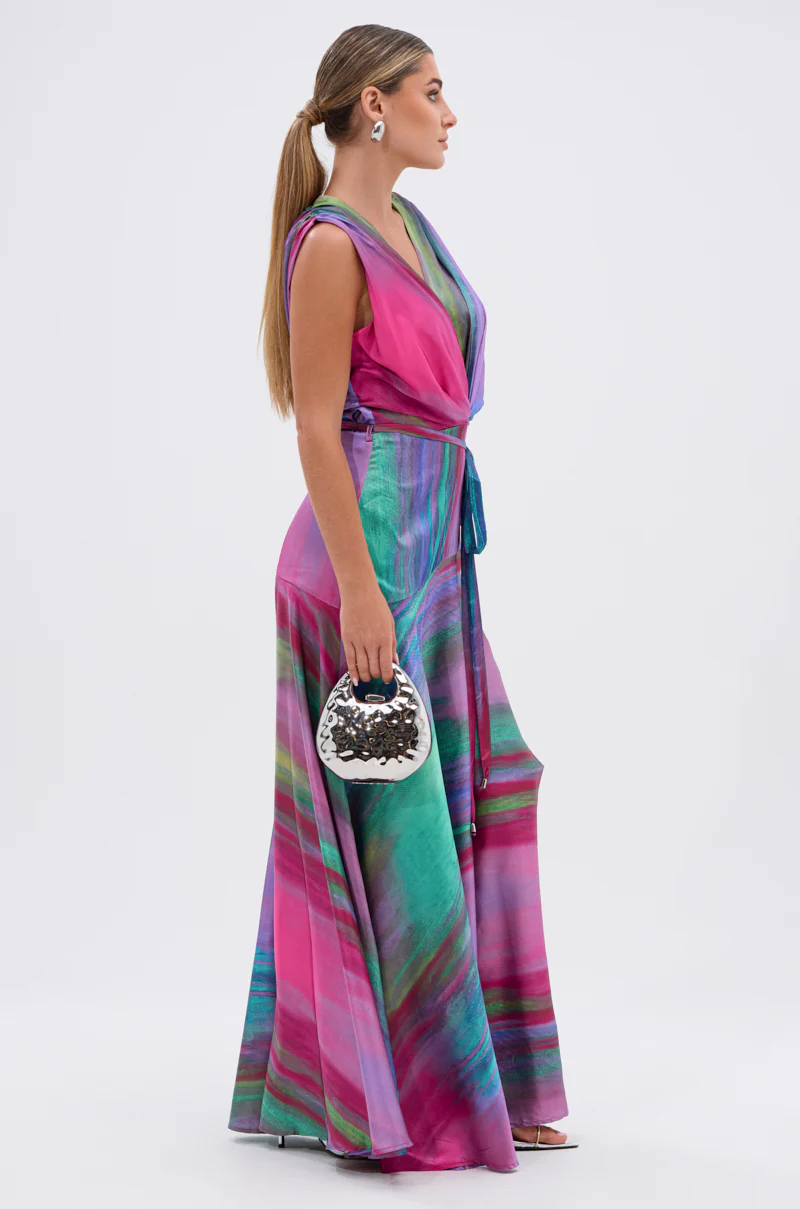FOR HOLDING PRINTED MAXI DRESS - Image 5