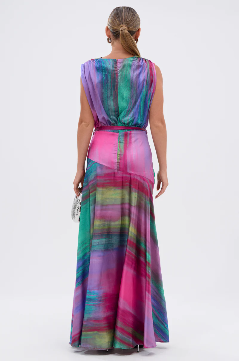 FOR HOLDING PRINTED MAXI DRESS - Image 6