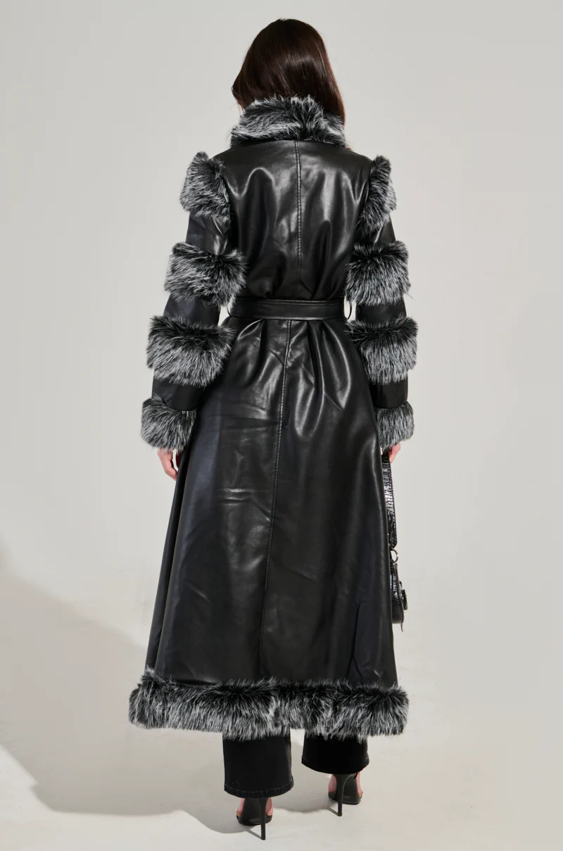 FOR THE DRAMA FUR TRIM COAT - Image 6