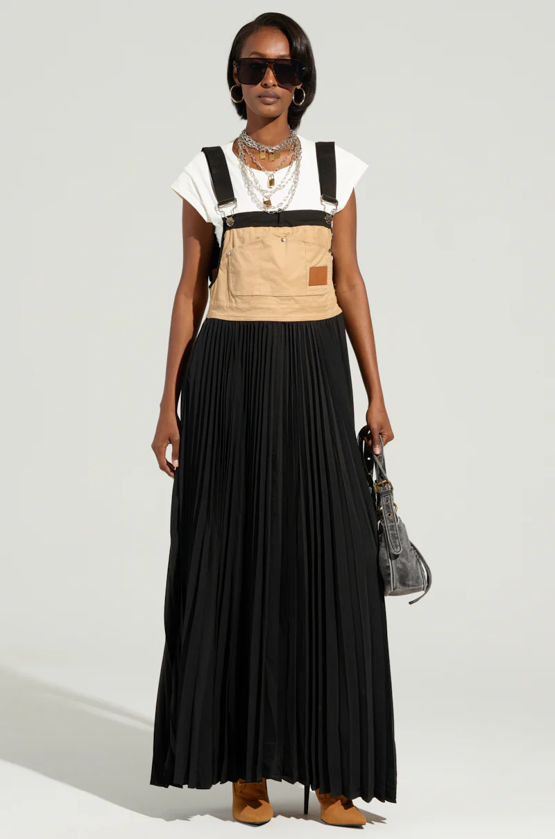FOR THE STREETS OVERALL MAXI DRESS - Image 2