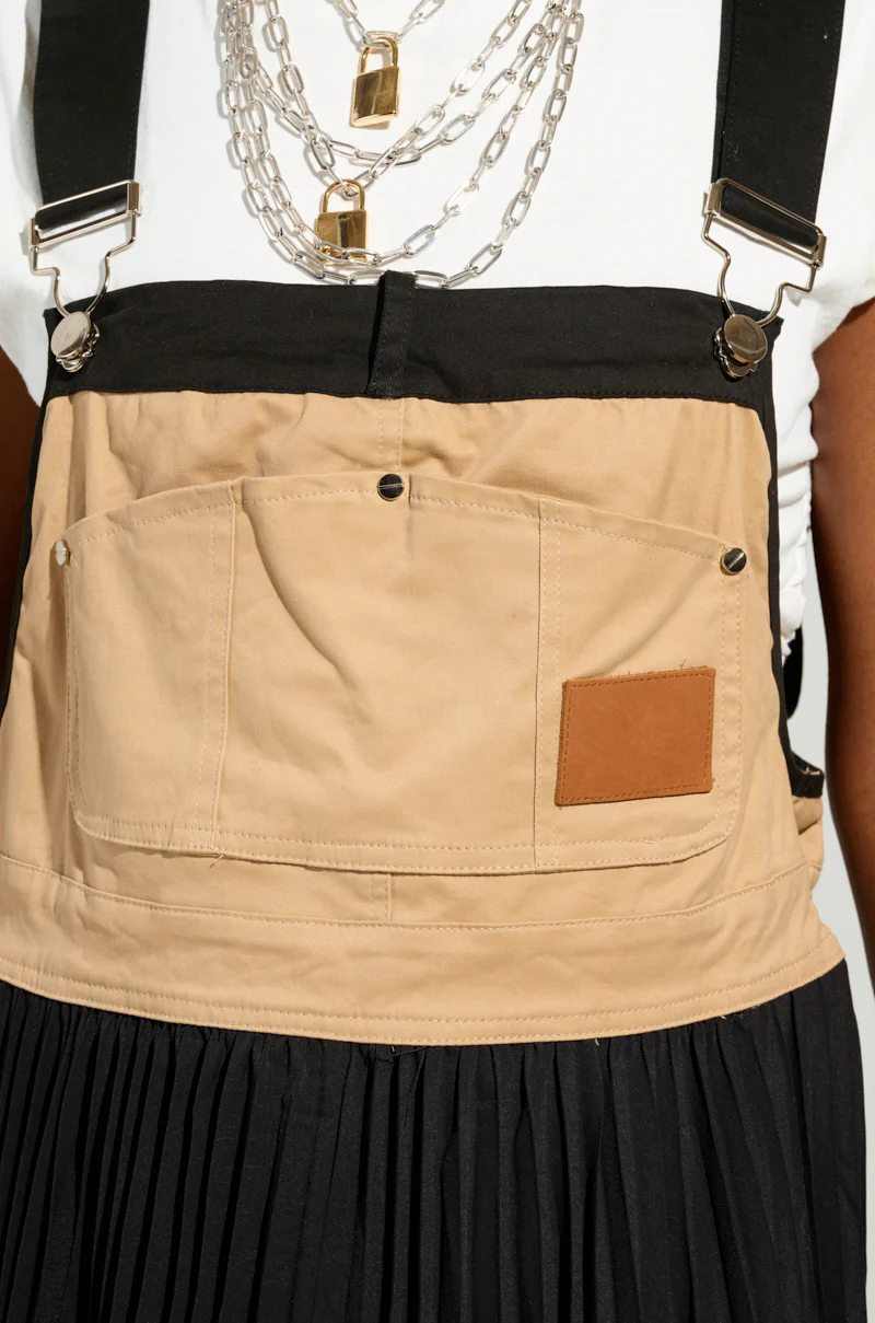 FOR THE STREETS OVERALL MAXI DRESS - Image 5