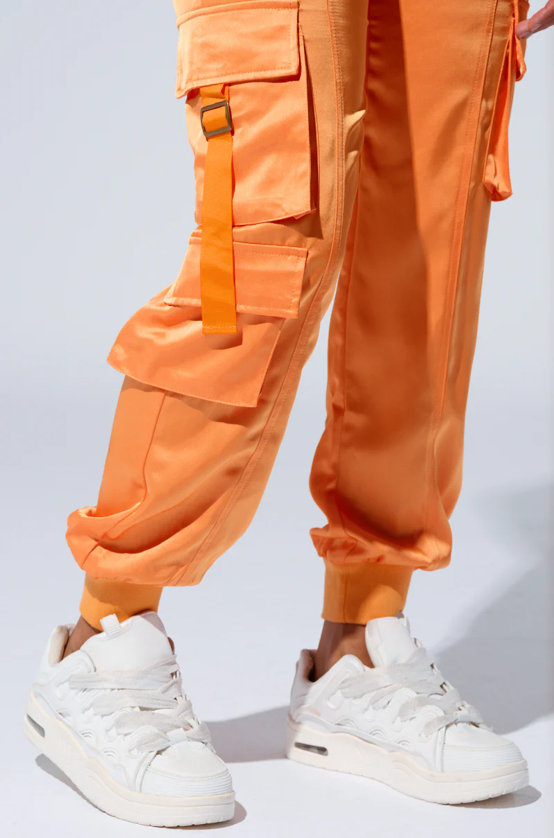 FOR THE THRILL OF IT SATIN JOGGER - Image 5