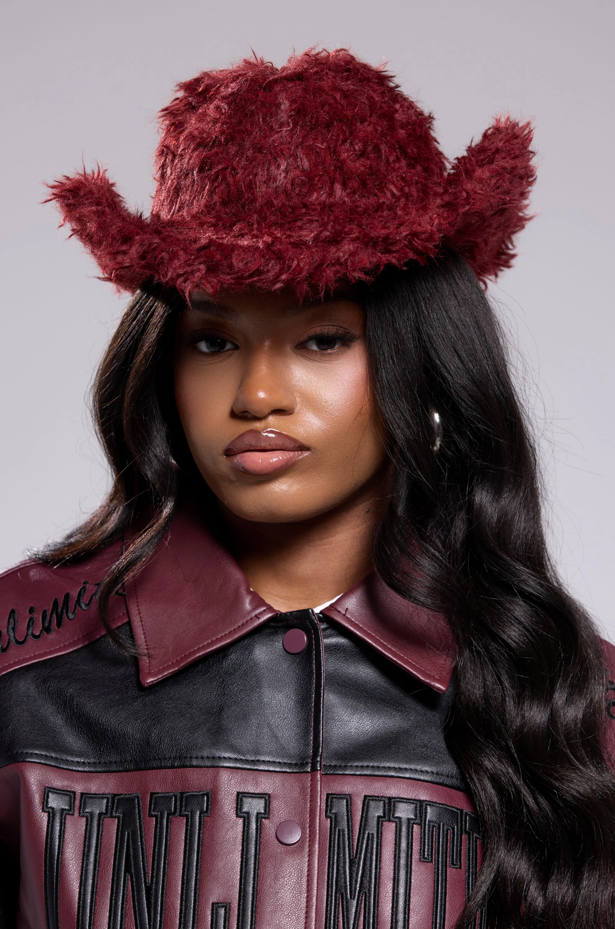 FOR THE VIBES FAUX FUR COWBOY HAT - Image 3