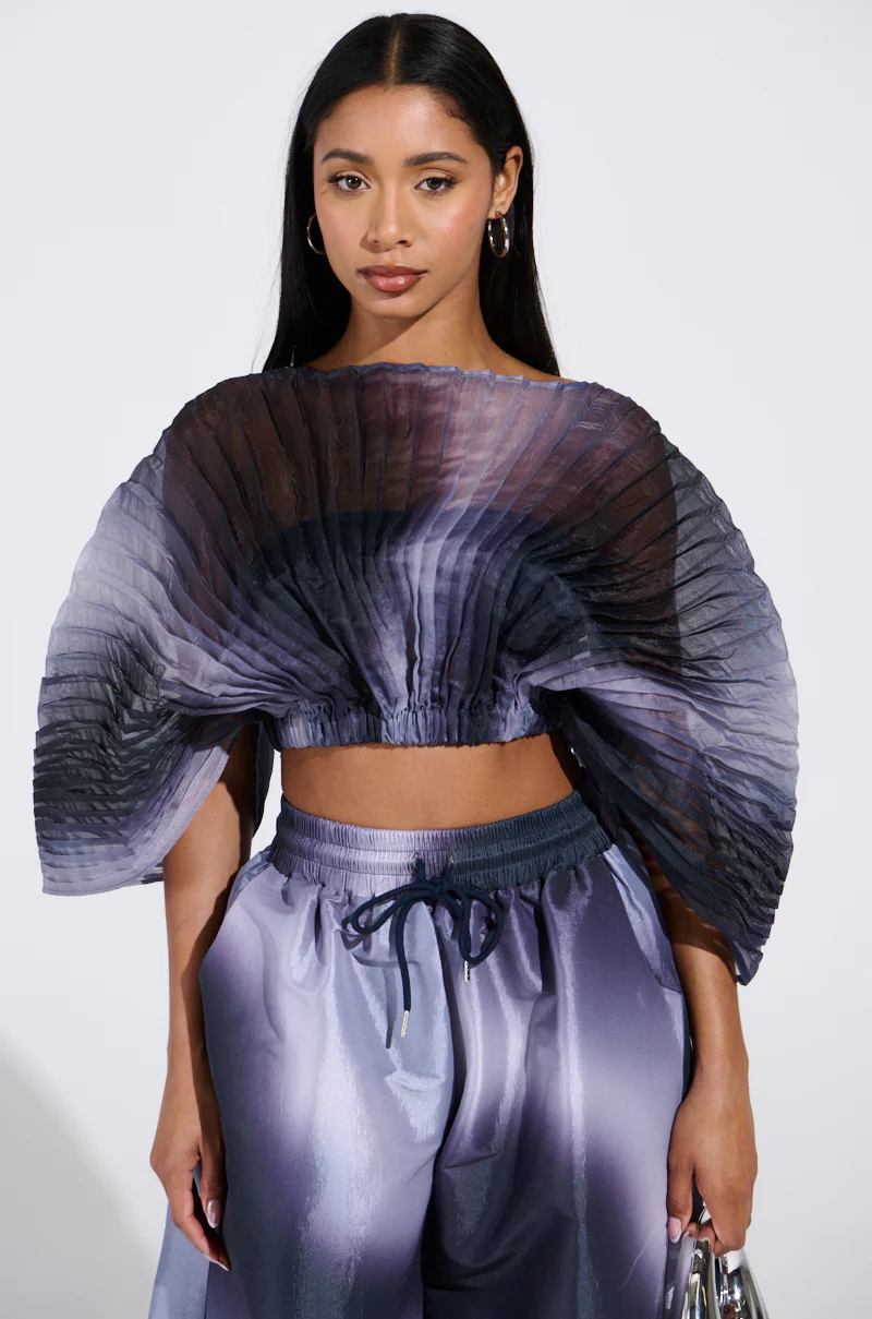 FORGET ABOUT IT OMBRE BLOUSE - Image 2
