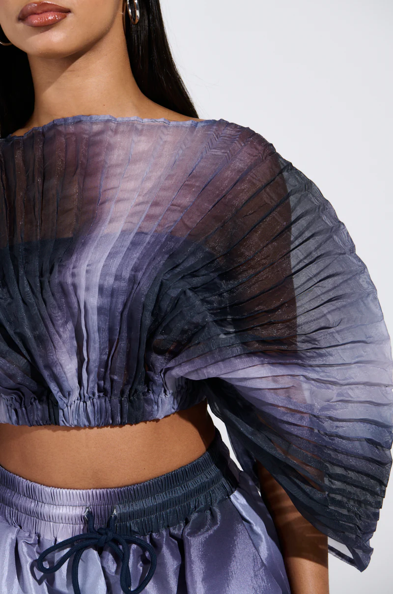 FORGET ABOUT IT OMBRE BLOUSE - Image 7