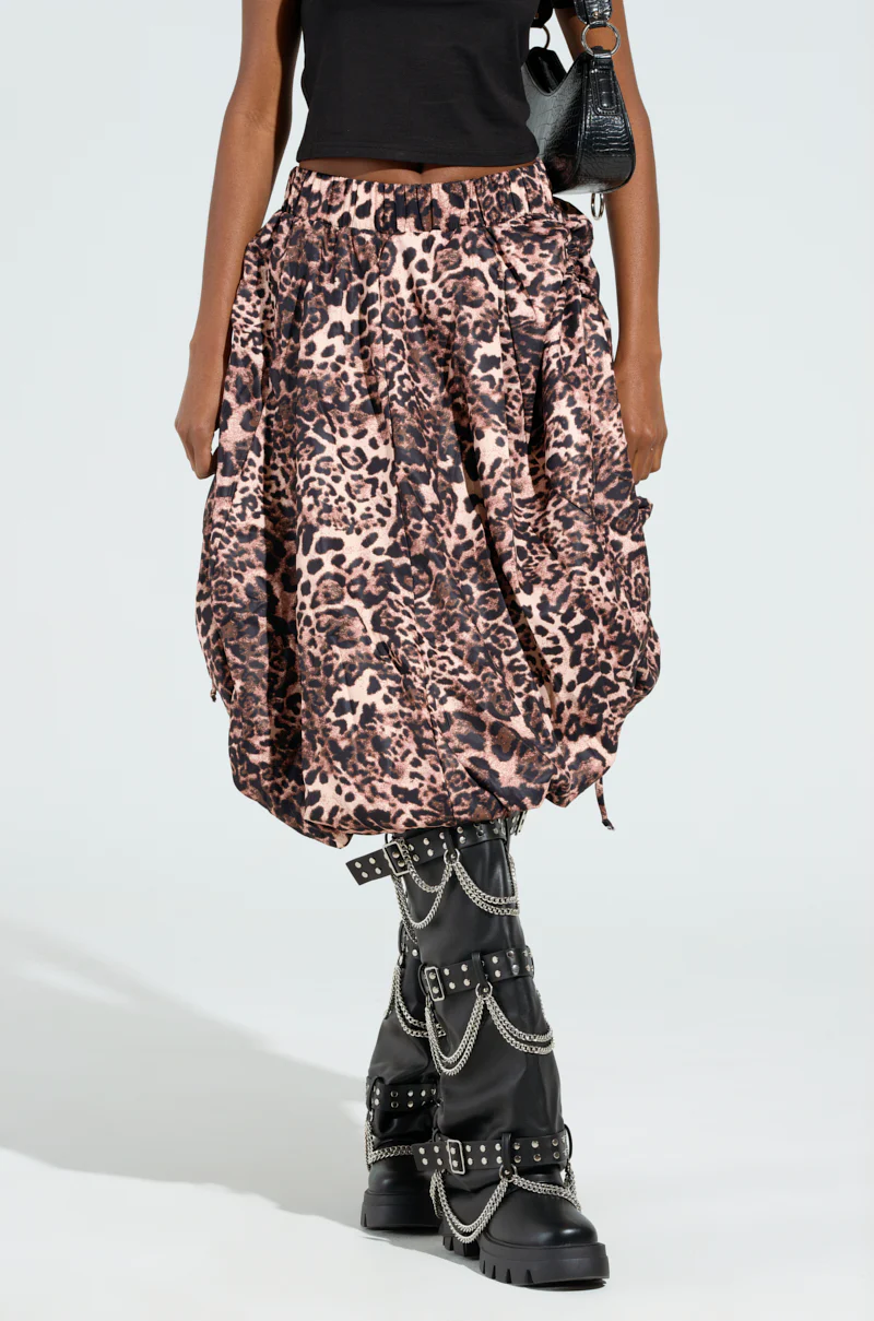 FREE AS CAN BE SKIRT IN CHEETAH - Image 3