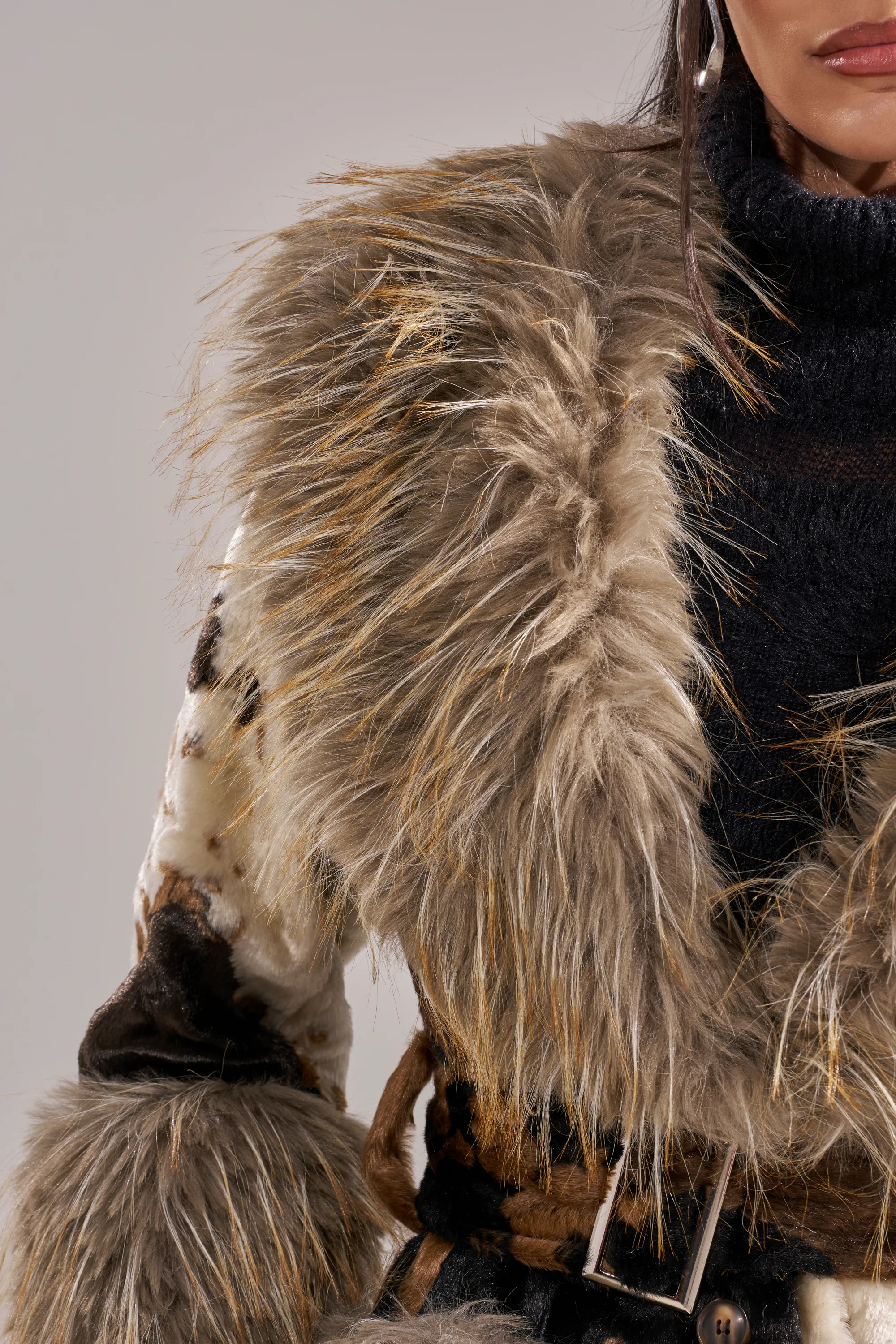 FREYA FUR TRIM TRENCH - Image 13