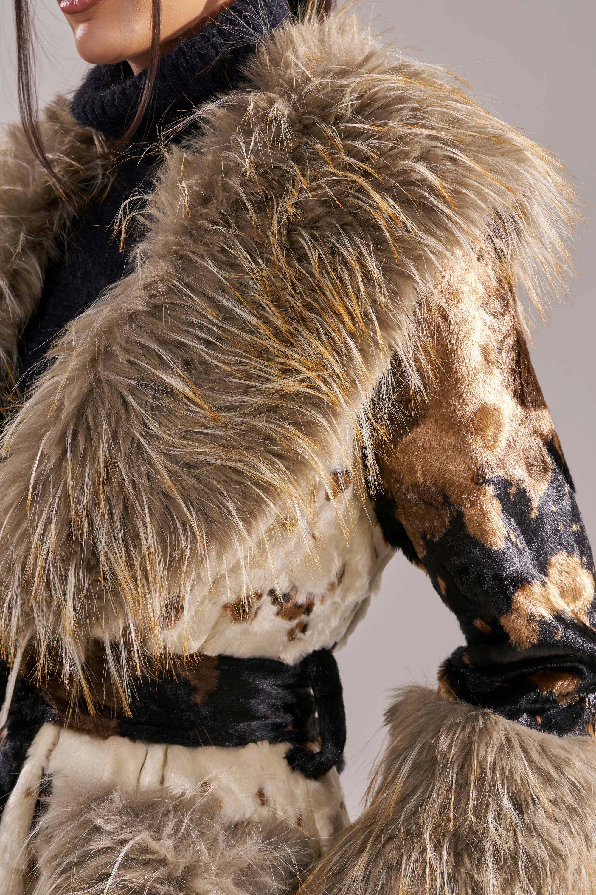 FREYA FUR TRIM TRENCH - Image 14