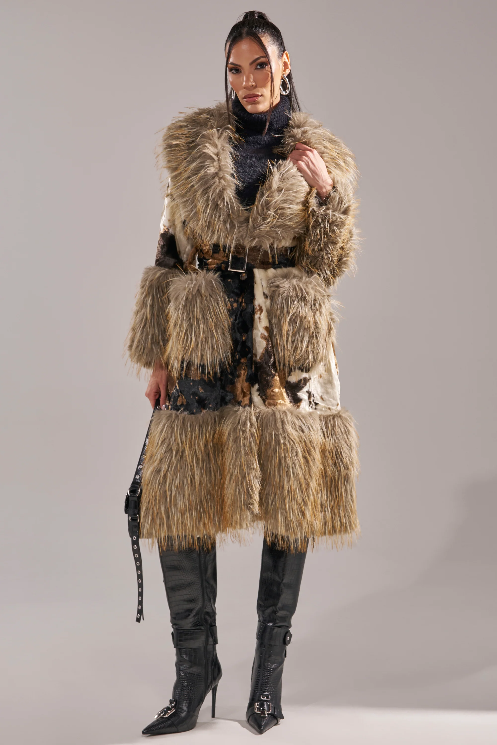 FREYA FUR TRIM TRENCH - Image 6