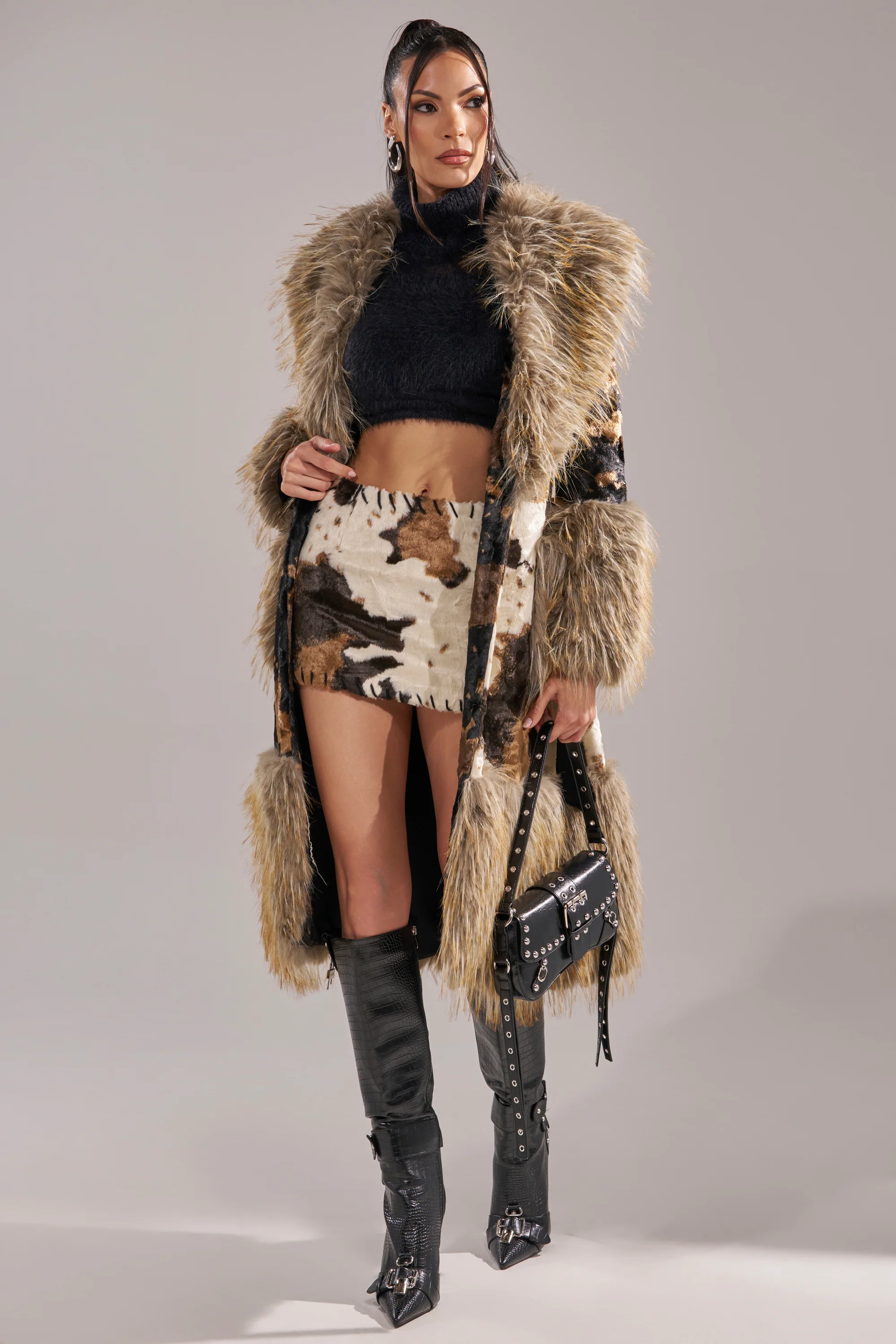 FREYA FUR TRIM TRENCH - Image 8