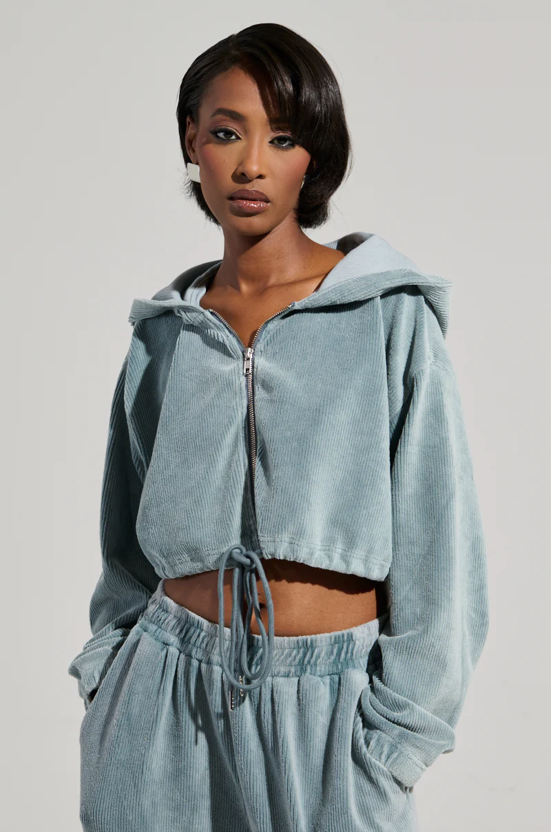 FREYA ZIP UP SWEATSHIRT - Image 2