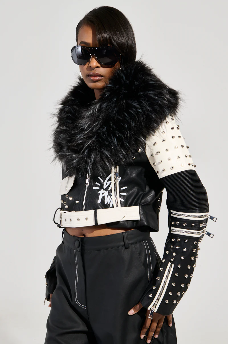 FROM THE BRONX FUR TRIM MOTO - Image 6