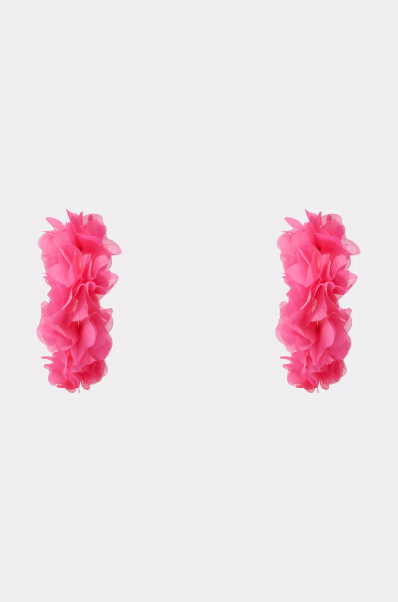 FULL BLOOM HOOP EARRING - Image 4