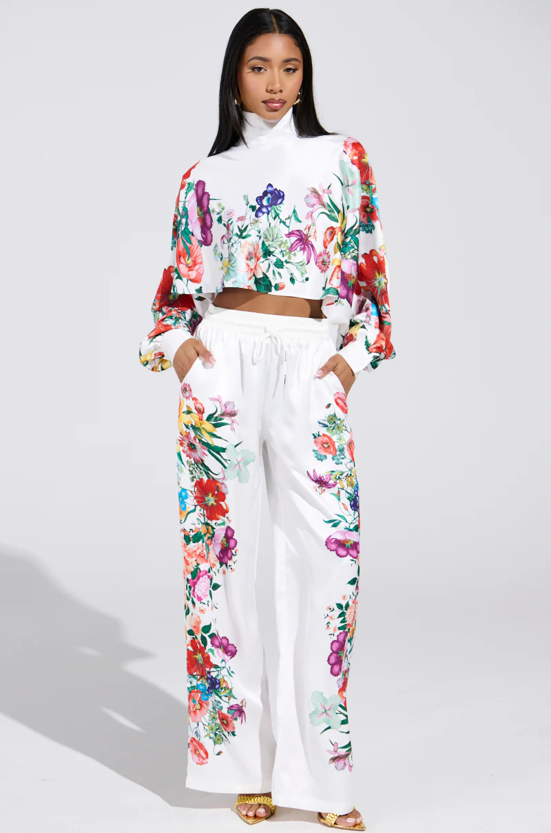 FULL BLOOM STRAIGHT LEG TROUSERS - Image 6