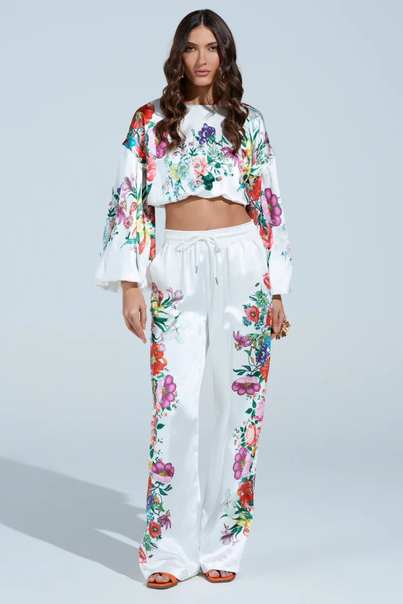 FULL BLOOM STRAIGHT LEG TROUSERS - Image 2