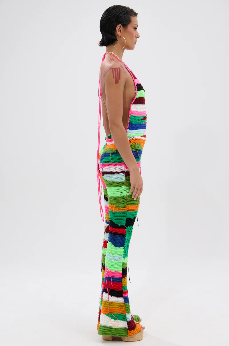 FUNKY TOWN CROCHET JUMPSUIT - Image 2