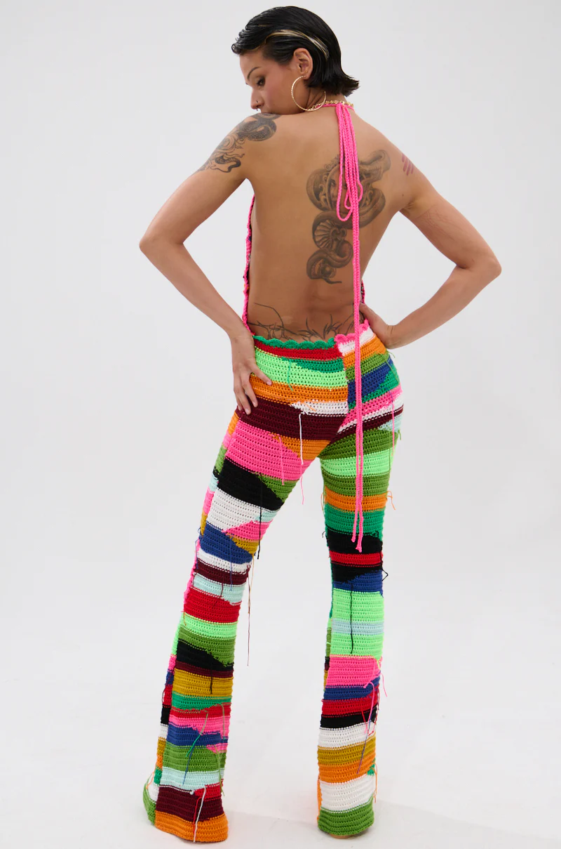 FUNKY TOWN CROCHET JUMPSUIT - Image 4