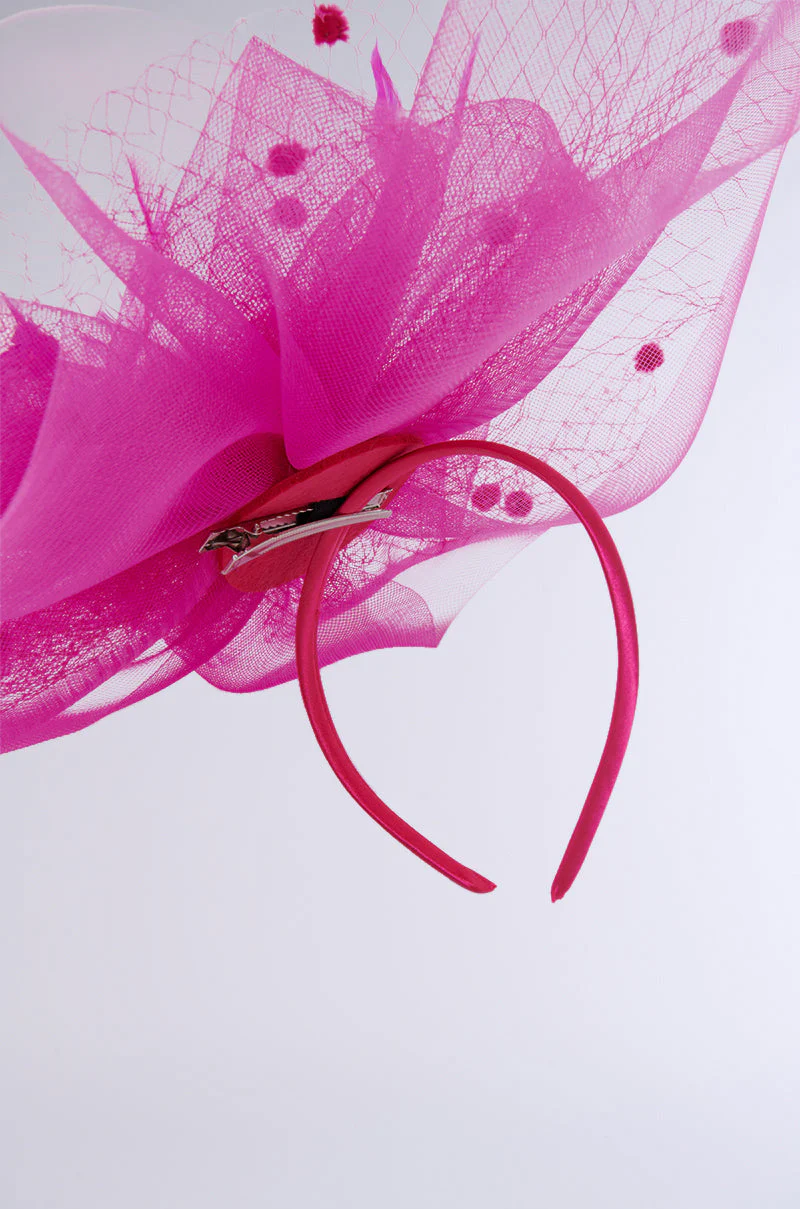 FUSCHIA FASCINATOR - Image 3