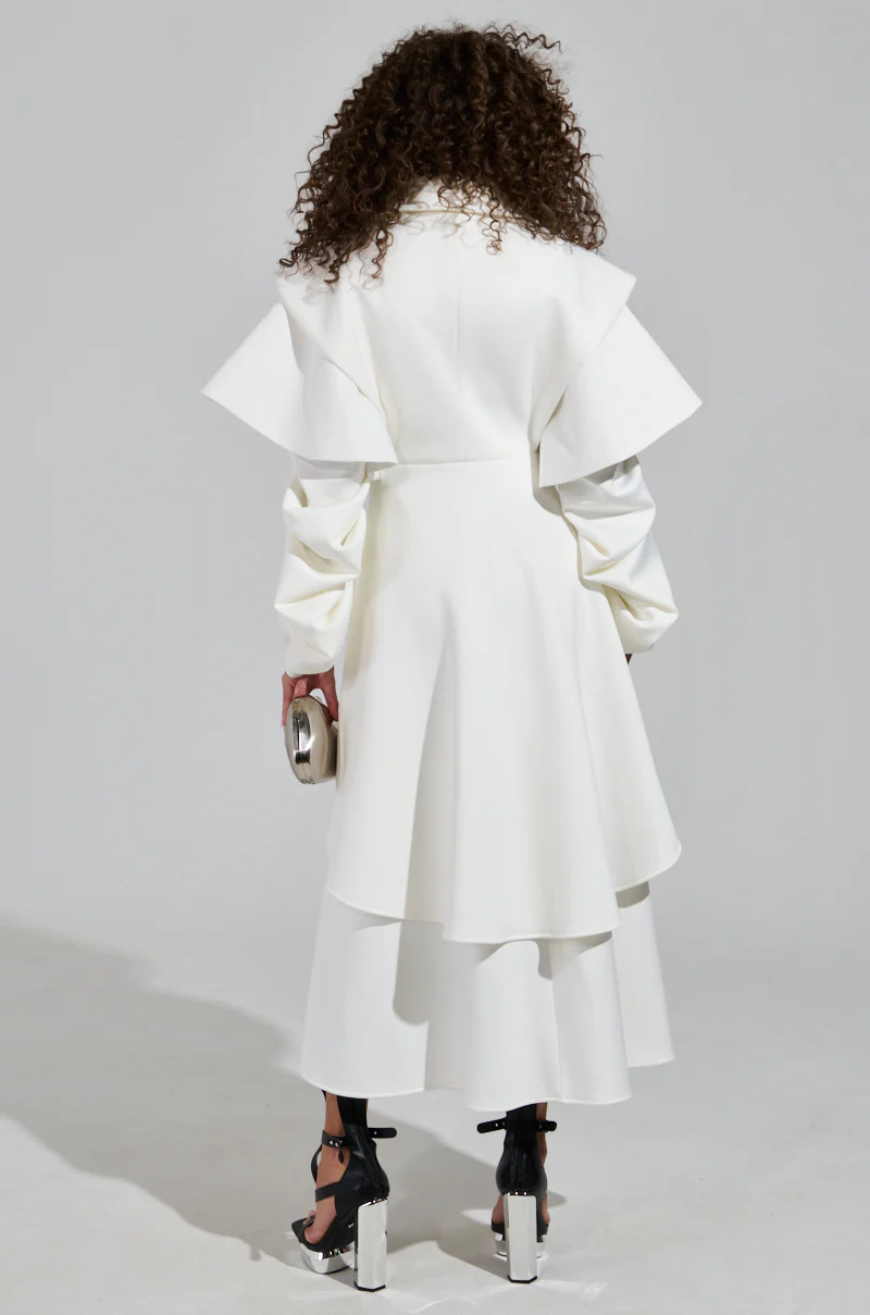 FUTURA CUTOUT SCUBA TRENCH - Image 6
