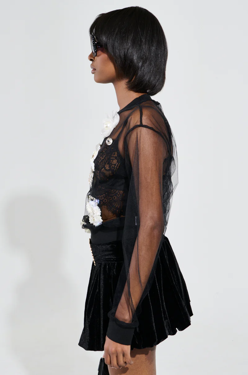 GABRIELLA MESH TOP - Image 3