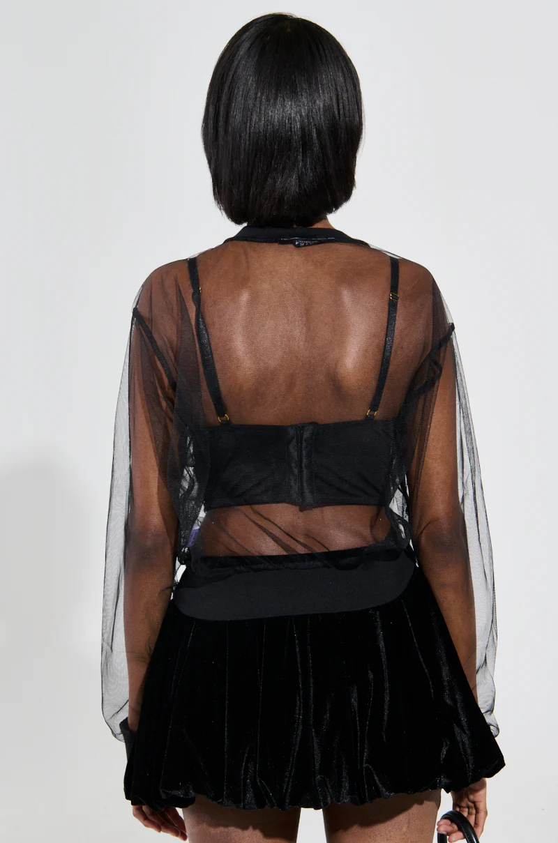 GABRIELLA MESH TOP - Image 4