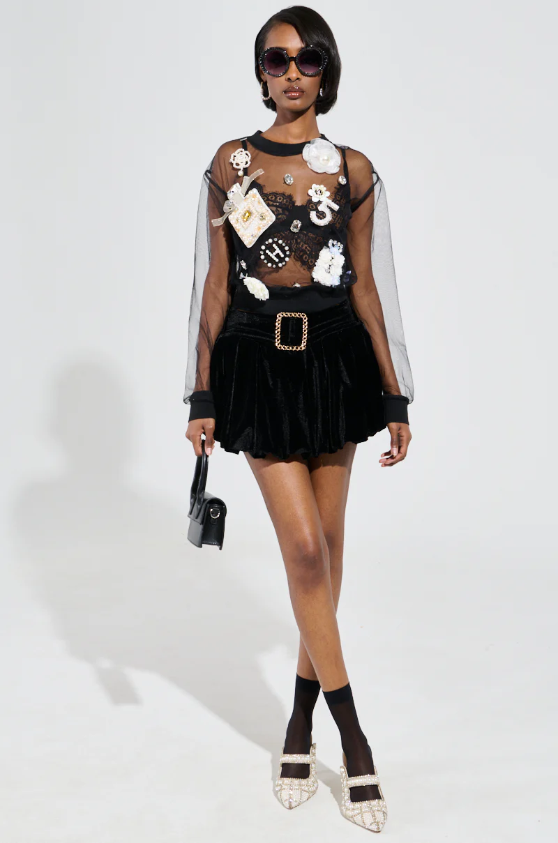 GABRIELLA MESH TOP - Image 5