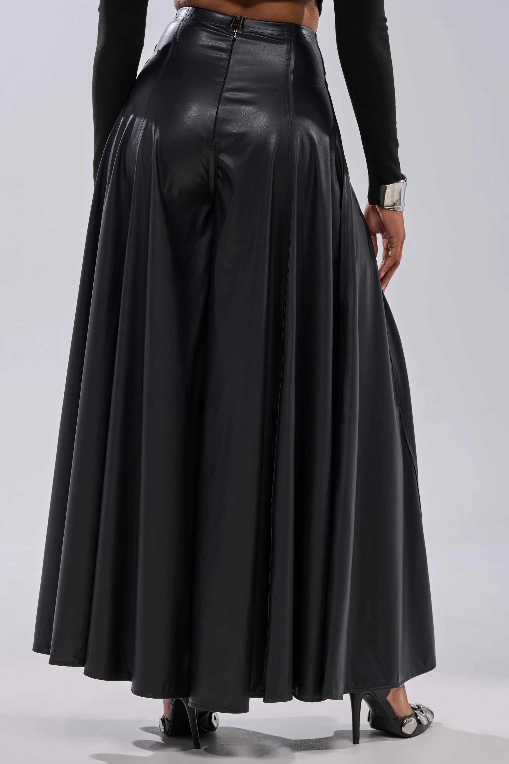 GALAXY FAUX LEATHER TROUSER - Image 5