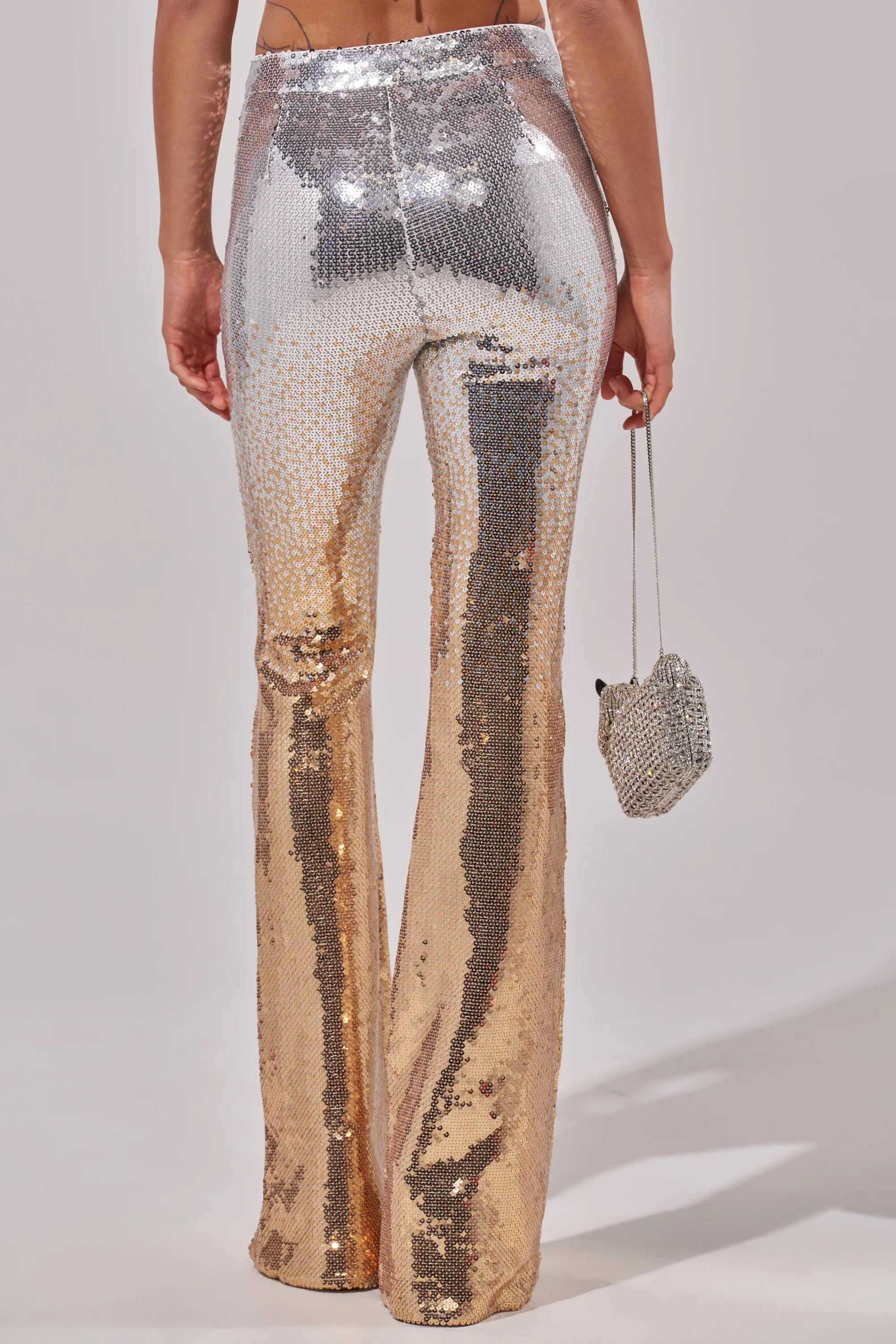 GALAXY OMBRE SEQUIN FLARE PANT - Image 5