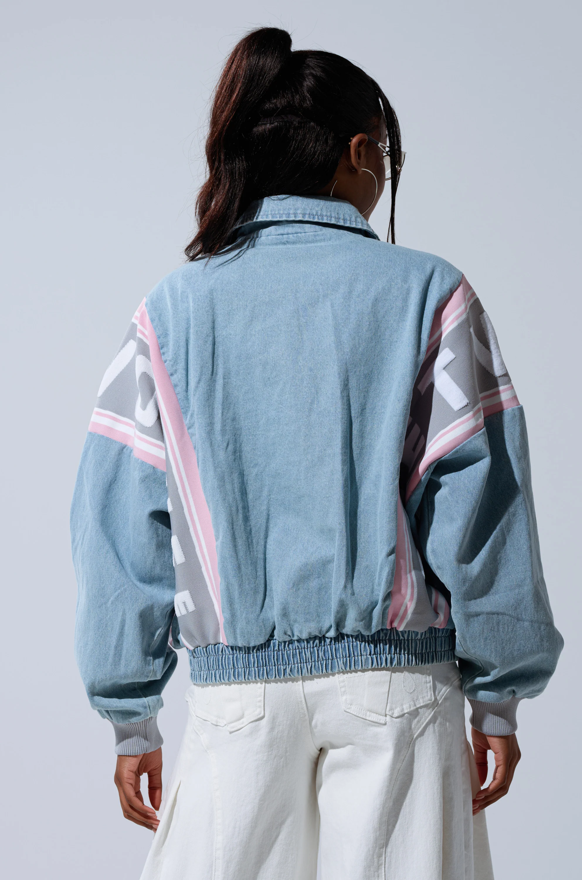 GAME TIME DENIM BOMBER - Image 8