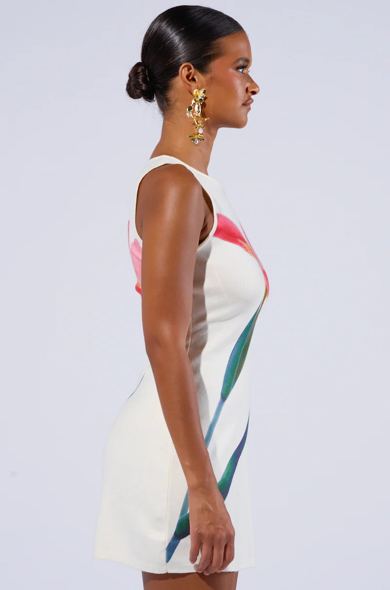 GARDEN BLOOMS MINI DRESS - Image 3