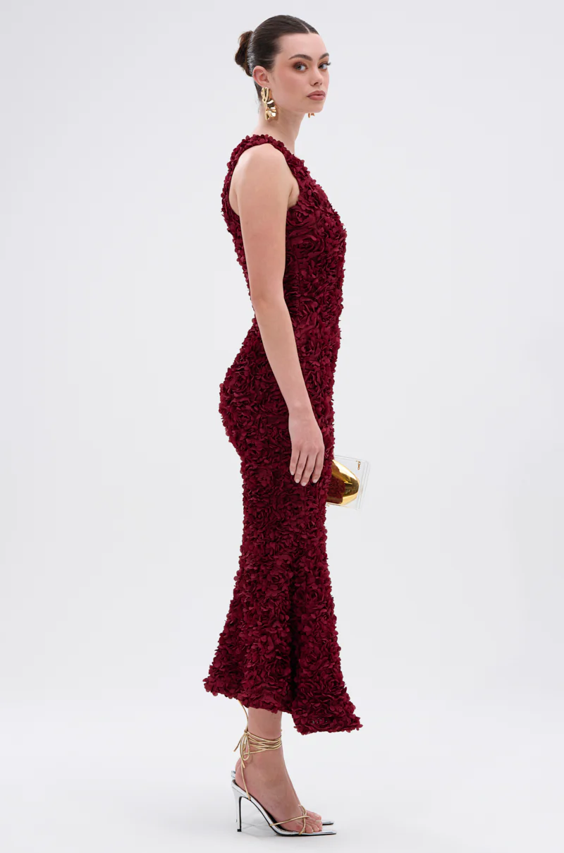 GARDEN PARTY FLORAL MIDI DRESS - Image 4