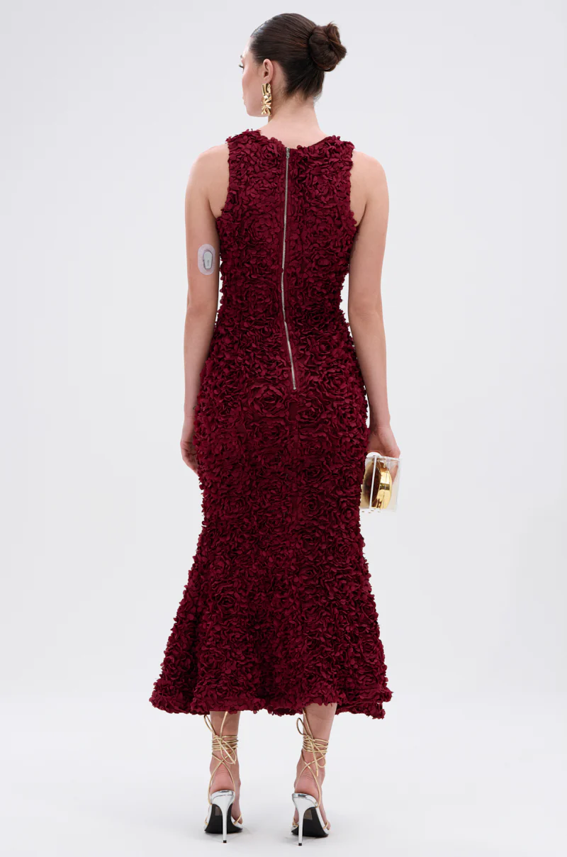 GARDEN PARTY FLORAL MIDI DRESS - Image 5