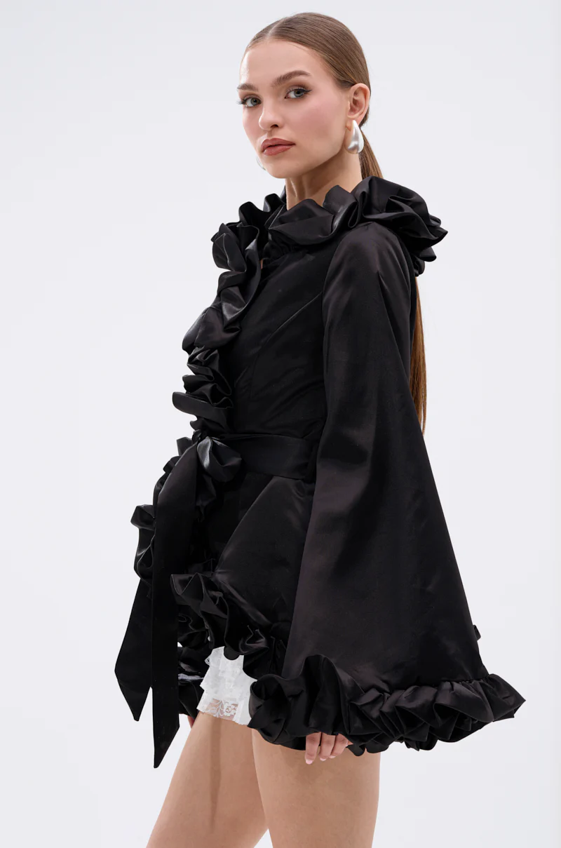 GARDEN PARTY WRAP BLAZER - Image 7