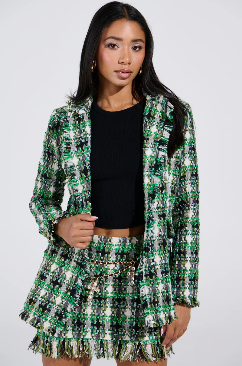 GEORGIA TWEED BLAZER