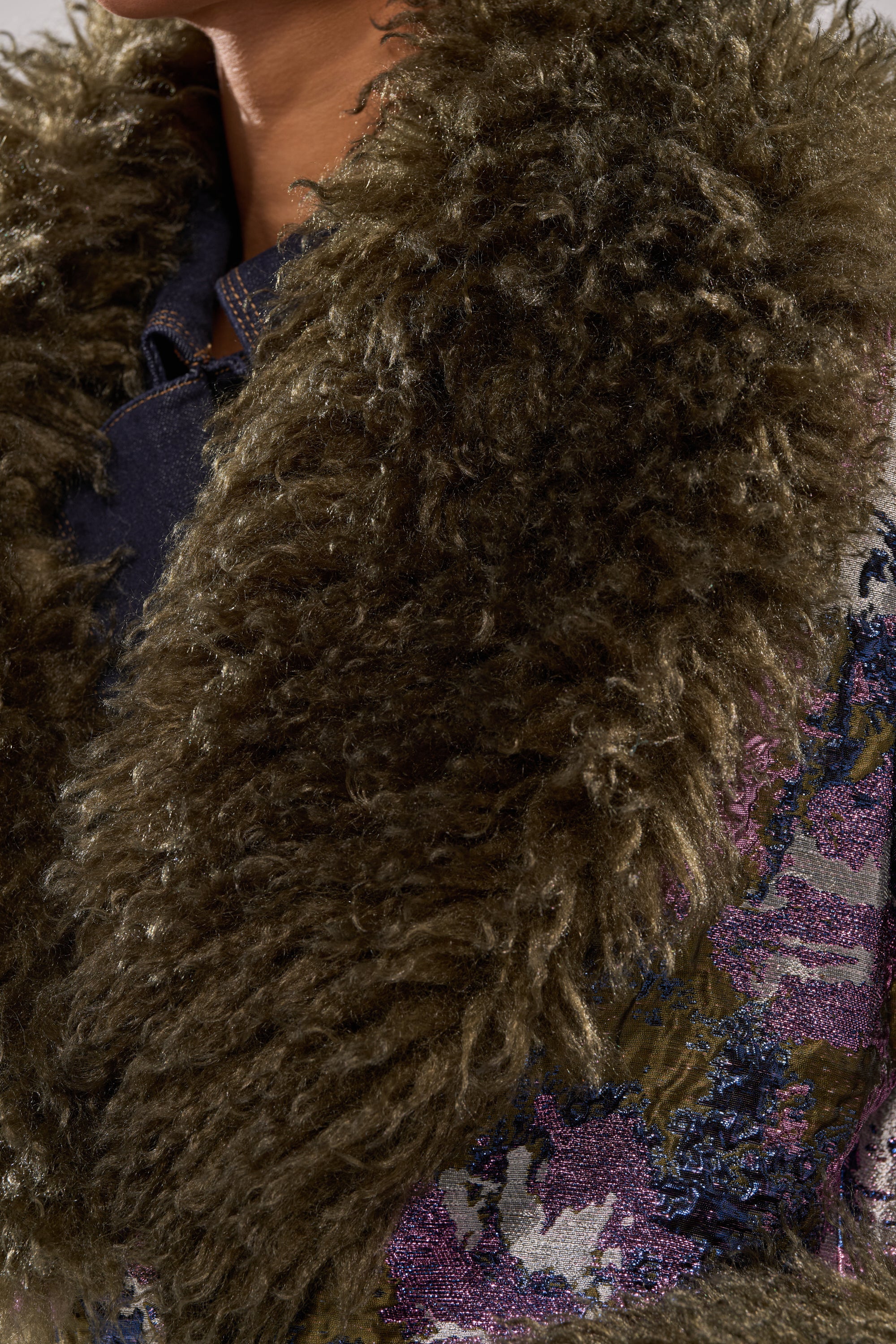 GEORGINA BROCADE TRENCH - Image 11