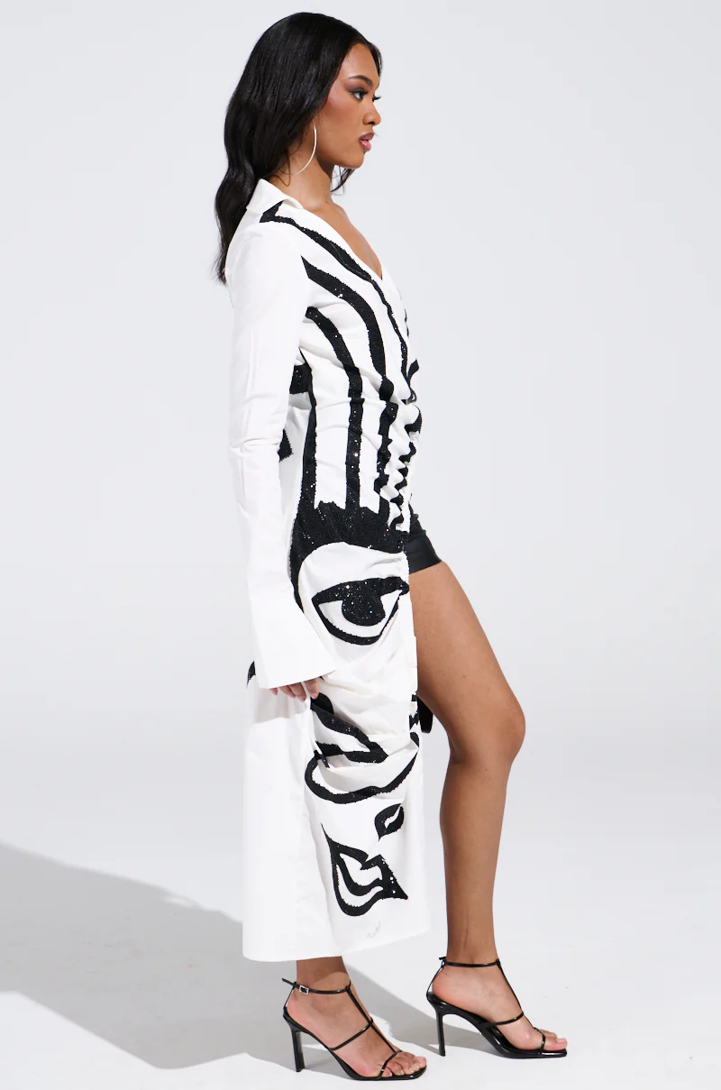 GET MY CLOSE UP EMBELLISHED BUTTON DOWN SHIRT - Image 5