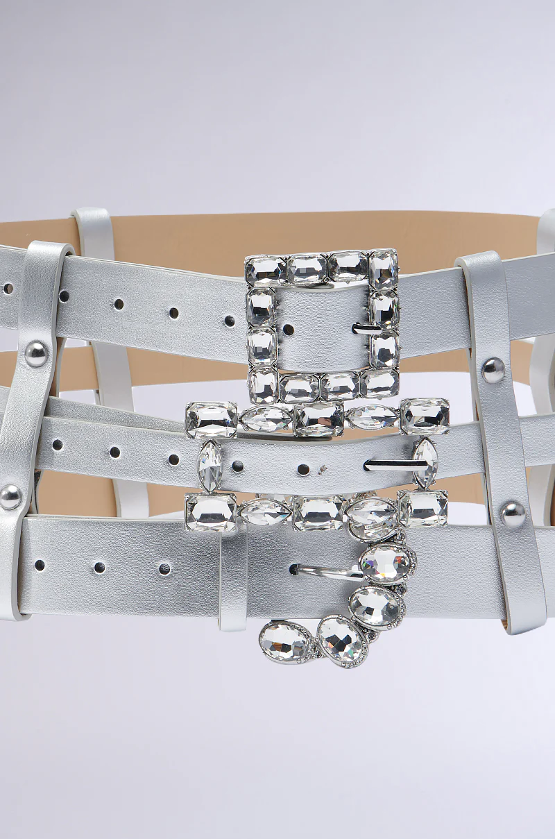 GET ON MY LEVEL MULTI BUCKLE BELT - Image 5