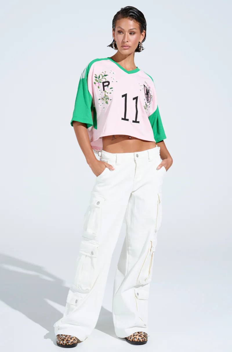 GET RIGHT TO IT CARGO DENIM PANT - Image 6